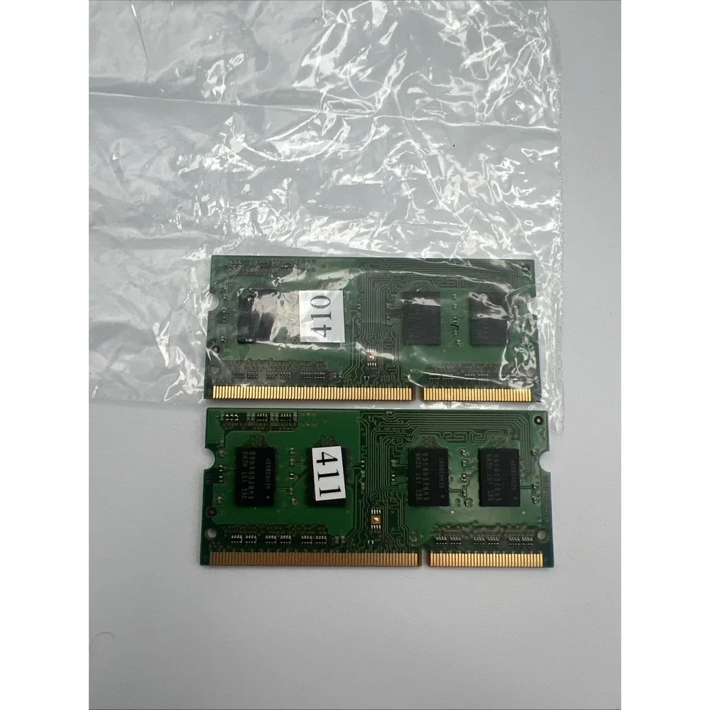 Samsung 2‎ x 2GB (4GB) Laptop RAM Memory 1Rx8 PC3-10600S M471B5773DH0-CH9 1137